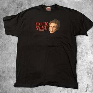 Vintage Mighty Fine Napoleon Dynamite Heck Yes T-Shirt XL New